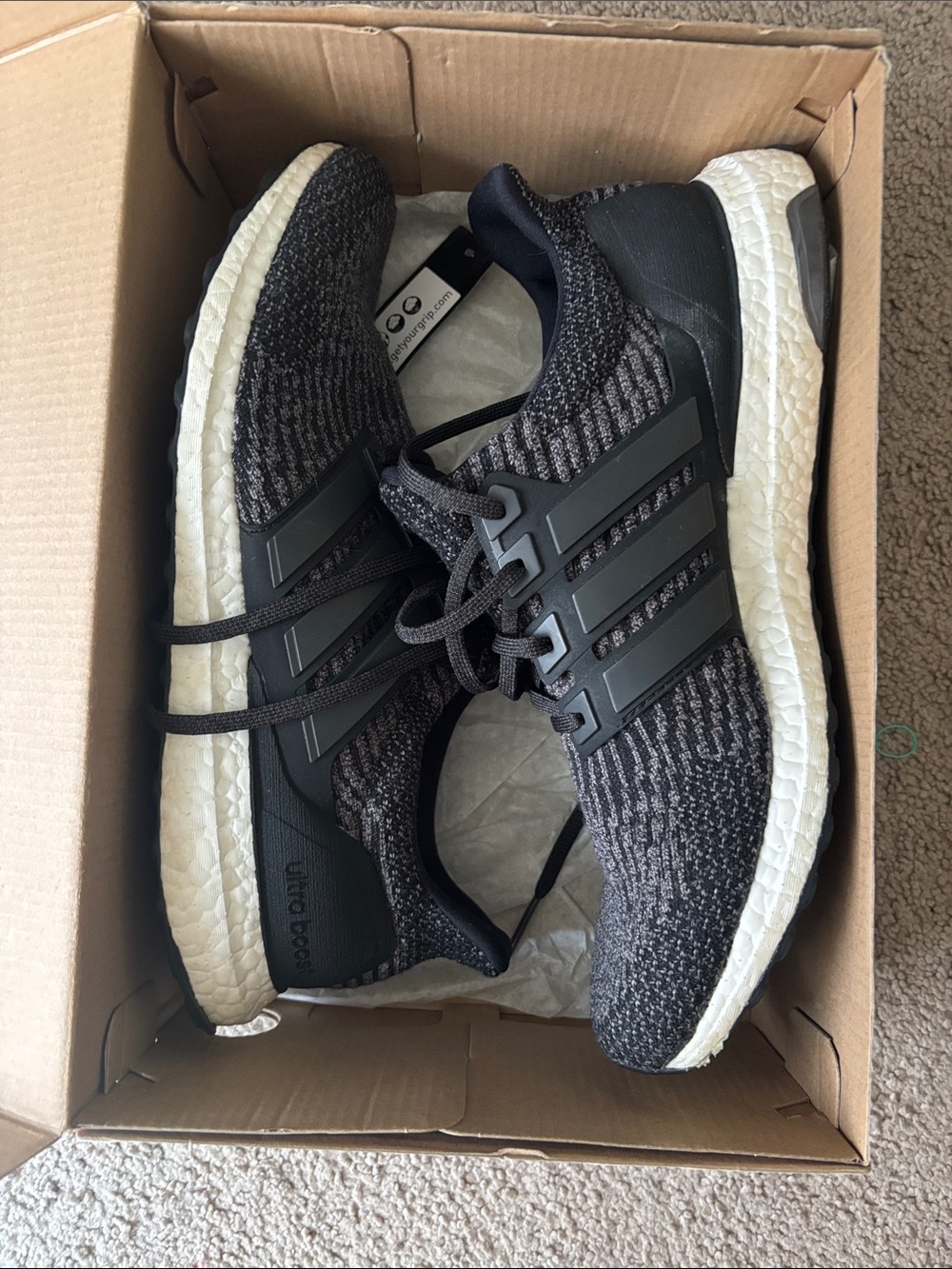 Adidas Ultraboost Sneakers - Black/Grey